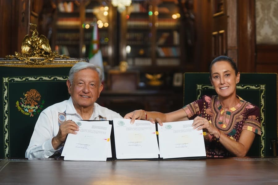 AMLO firmó el decreto que reforma el PJF, ya publicado en el DOF