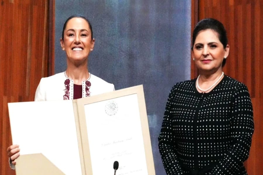 Claudia Sheinbaum, presidente electa; recibe constancia del TEPJF