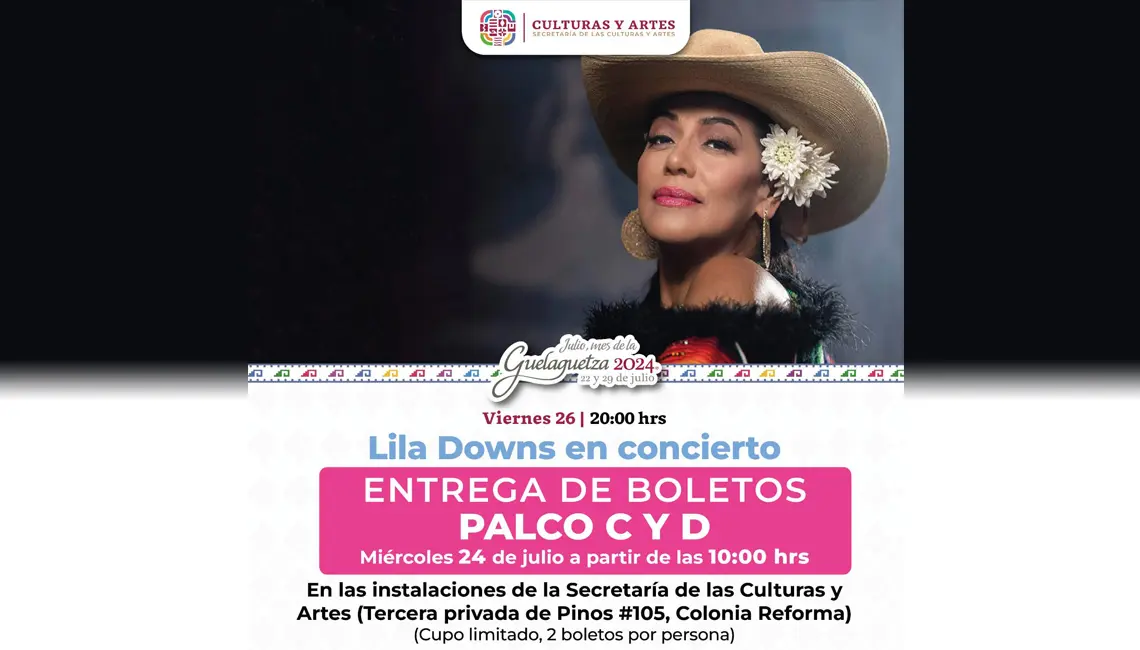 Lila Downs y su concierto en la Guelaguetza