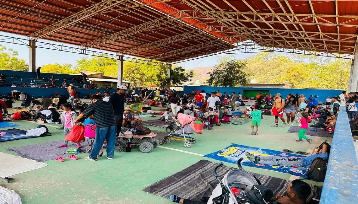 Autoridades garantizan tránsito ordenado y seguro a población migrante en su paso por Oaxaca