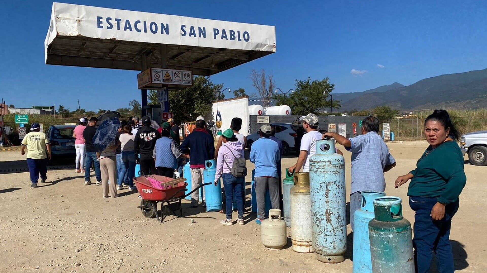 Pemex niega problema de desabasto de gas en Oaxaca Pemex niega problema de desabasto de gas en Oaxaca