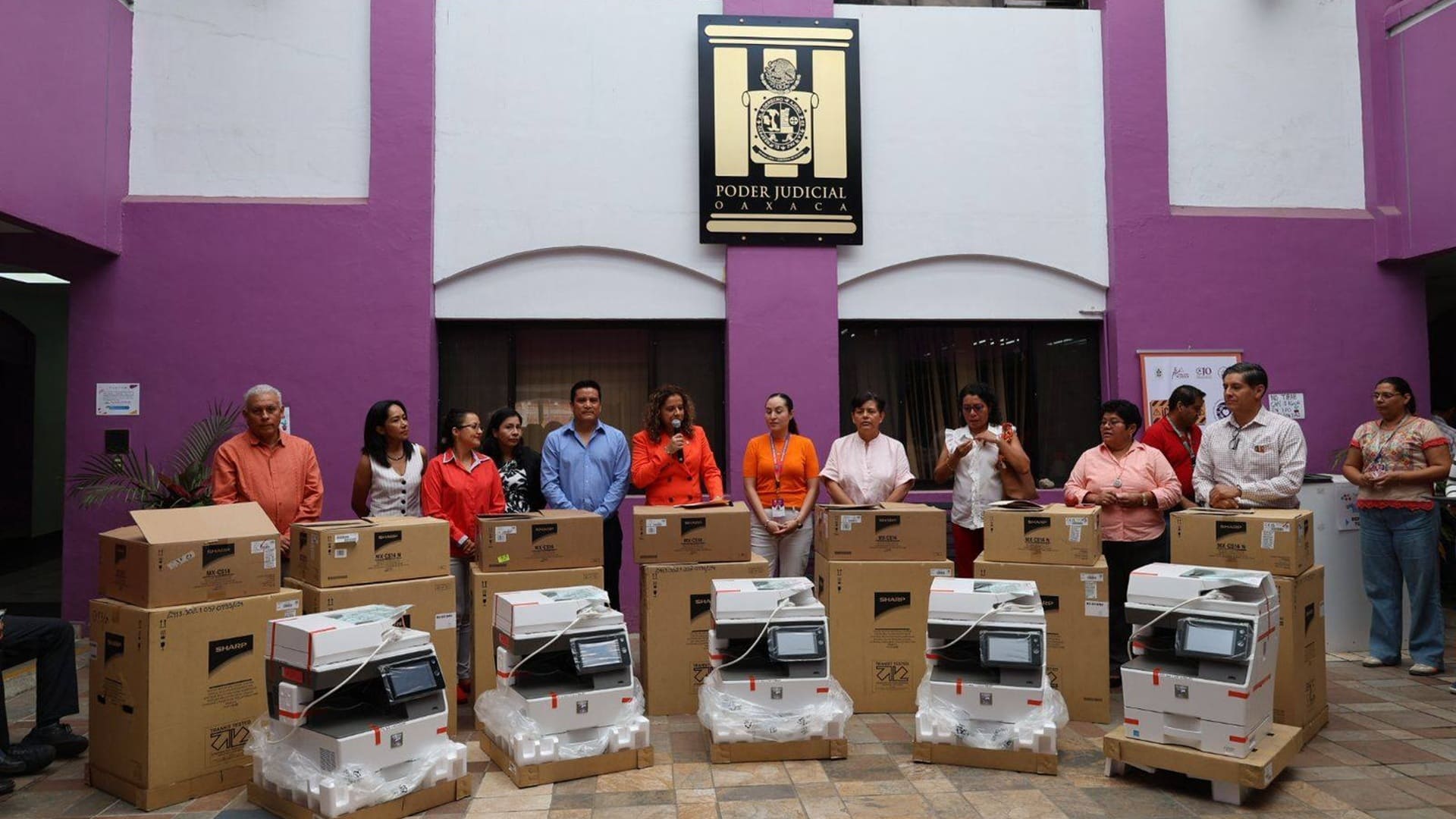 PJEO impulsa modernización administrativa en Juzgados Familiares del Centro