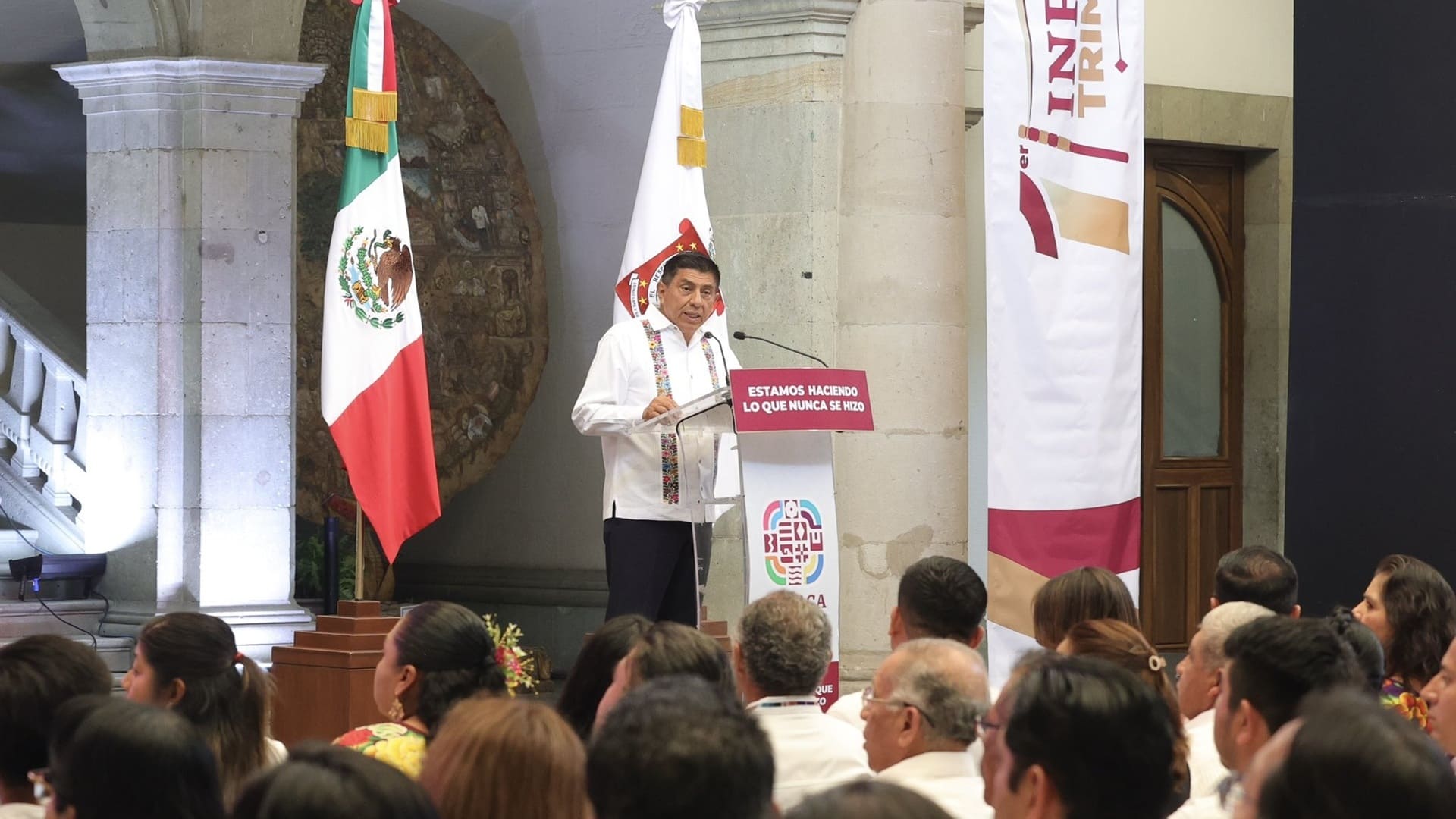 Oaxaca lidera obras públicas en el sur de México: 8,695.6 mdp invertidos en 2,917 proyectos de infraestructura