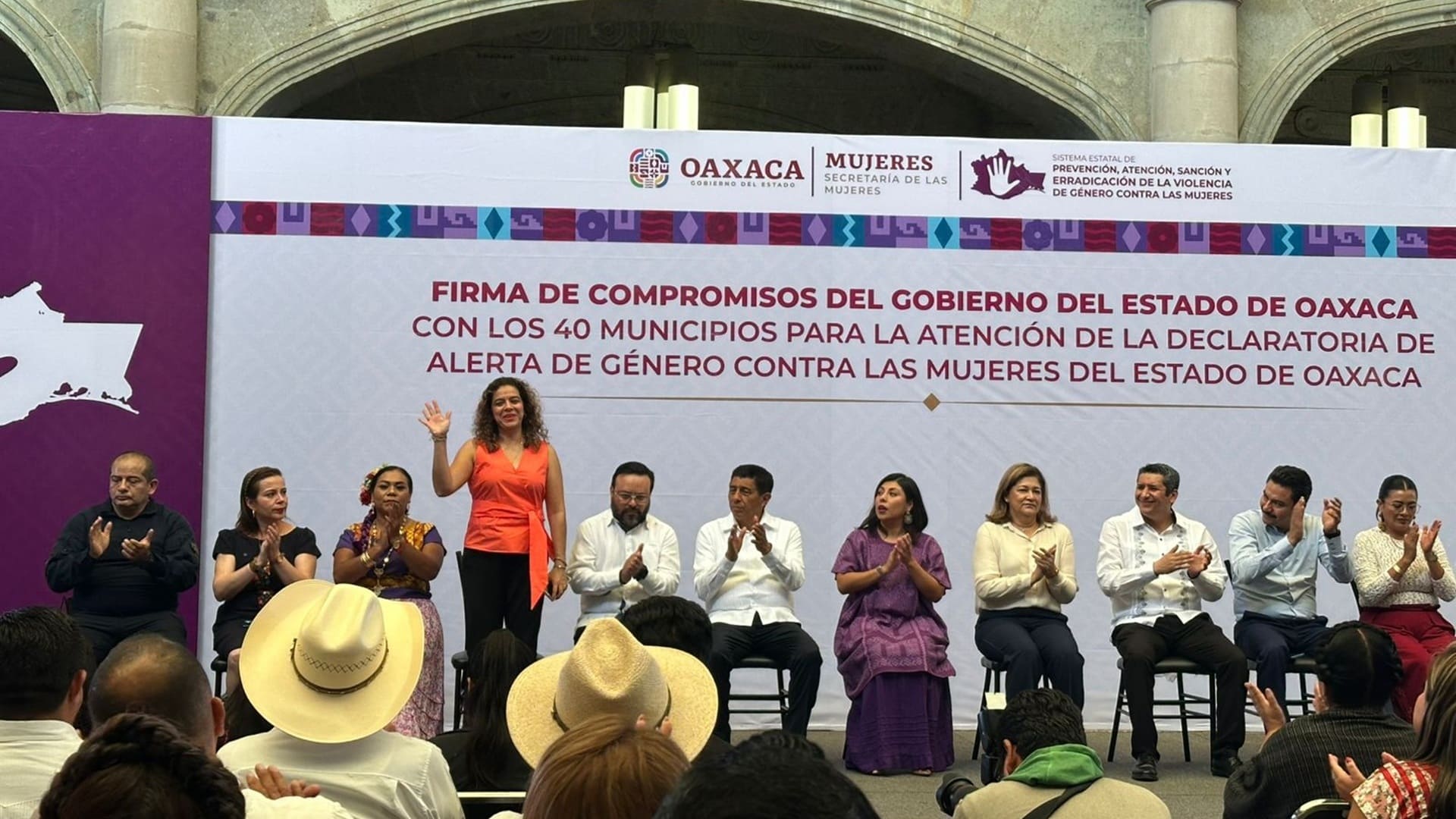 Atestigua magistrada Ramírez Jiménez firma de compromisos para atención de la Declaratoria de Alerta de Violencia de Género contra las Mujeres