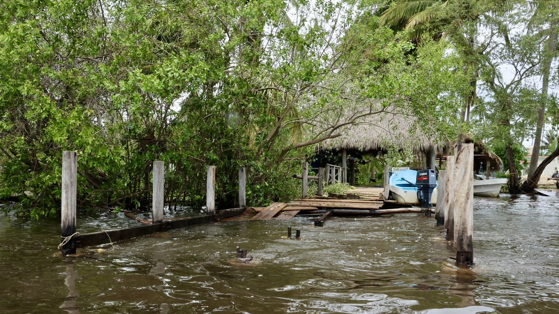 Daños a casas, infraestructura eléctrica, carreteras y hospitales; el reporte preliminar del paso de Erick por Oaxaca