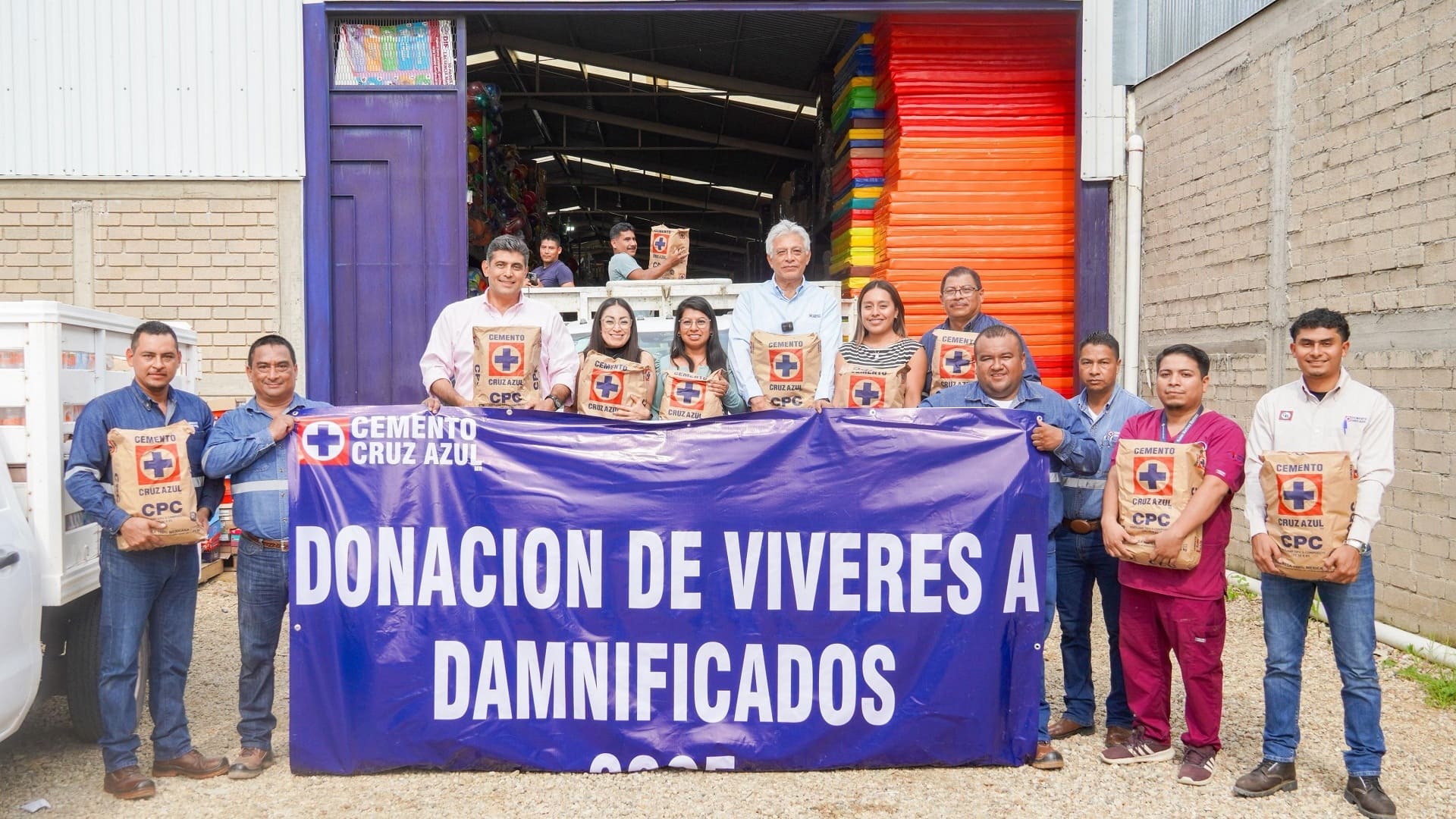 Cruz Azul se solidariza con damnificados del huracán Erick en Oaxaca