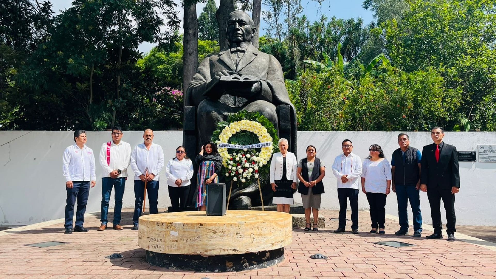 Honra Poder Judicial del Estado de Oaxaca ideales de Benito Juárez Honra Poder Judicial del Estado de Oaxaca ideales de Benito Juárez