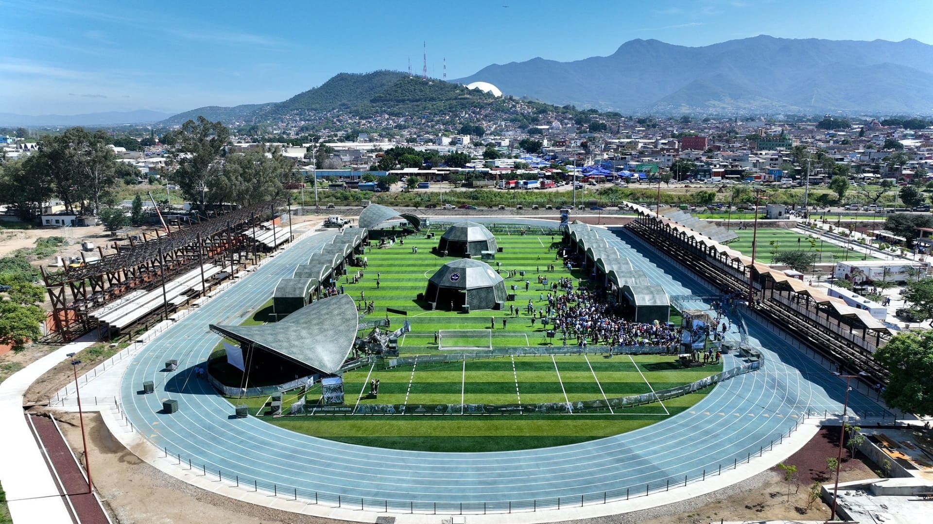 Inauguran exposición La Gran Fuerza de México en el Parque Cho Ndobá