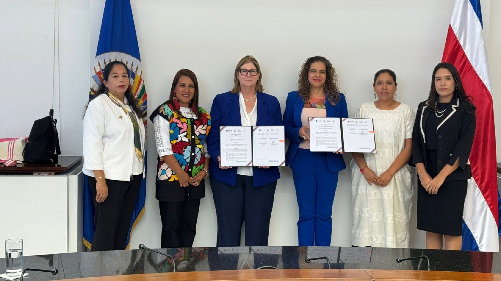 Poder Judicial del Estado de Oaxaca estrecha lazos de cooperación con la Corte IDH y la Corte Suprema de Costa Rica