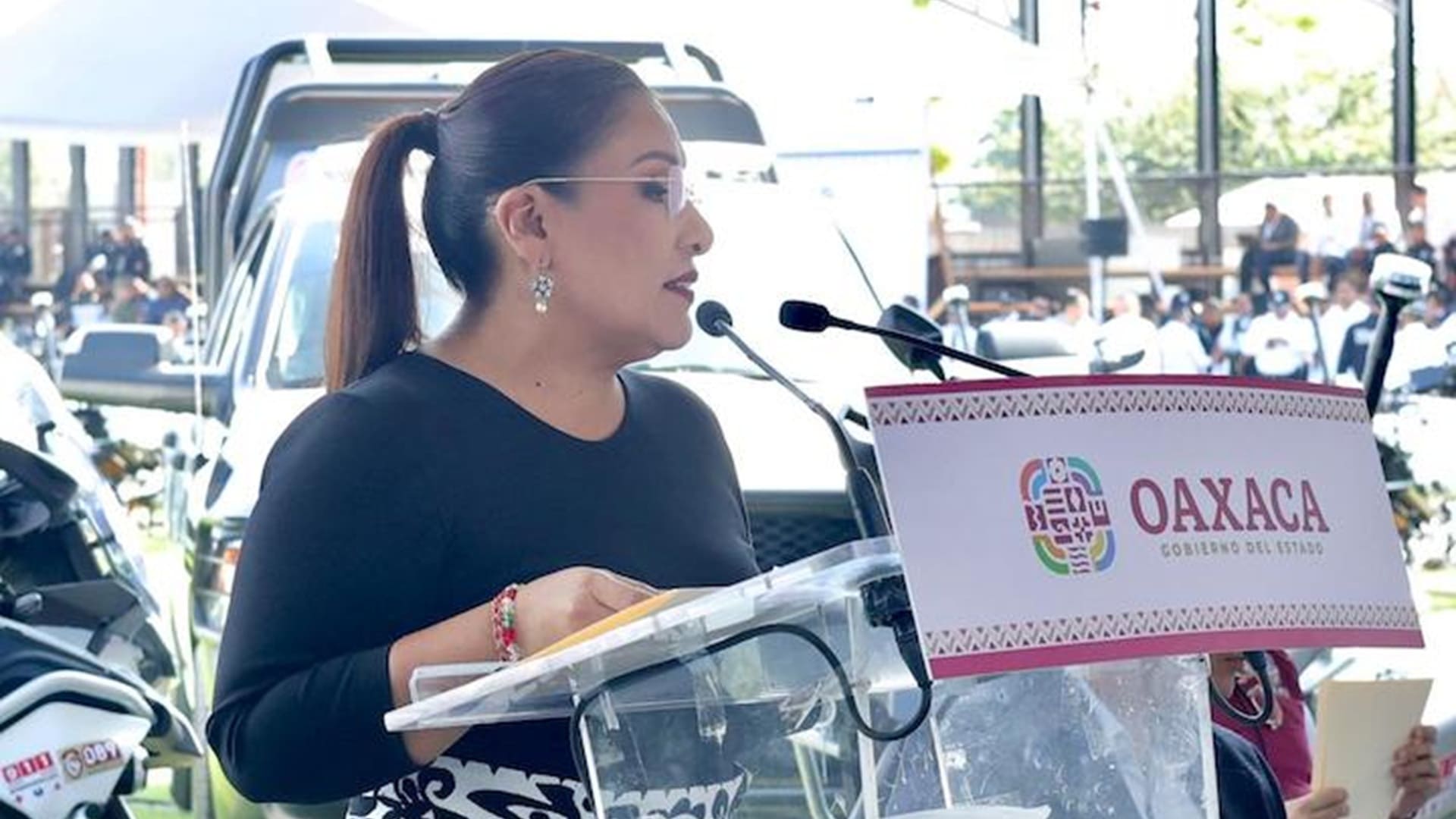 Inversión histórica y capacitación para el fortalecimiento de la paz social en Oaxaca: Karina Barón Ortiz