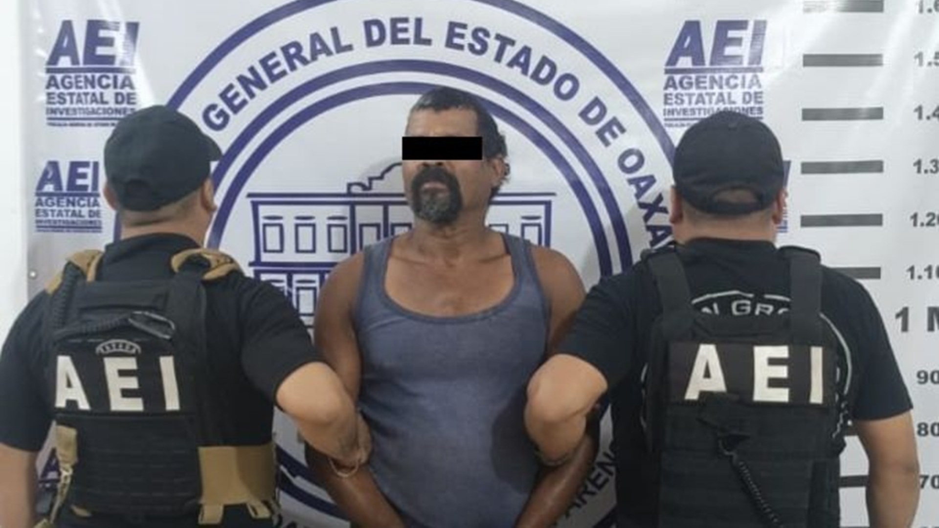 Captura Fiscalía de Oaxaca a objetivo prioritario generador de violencia en la Costa