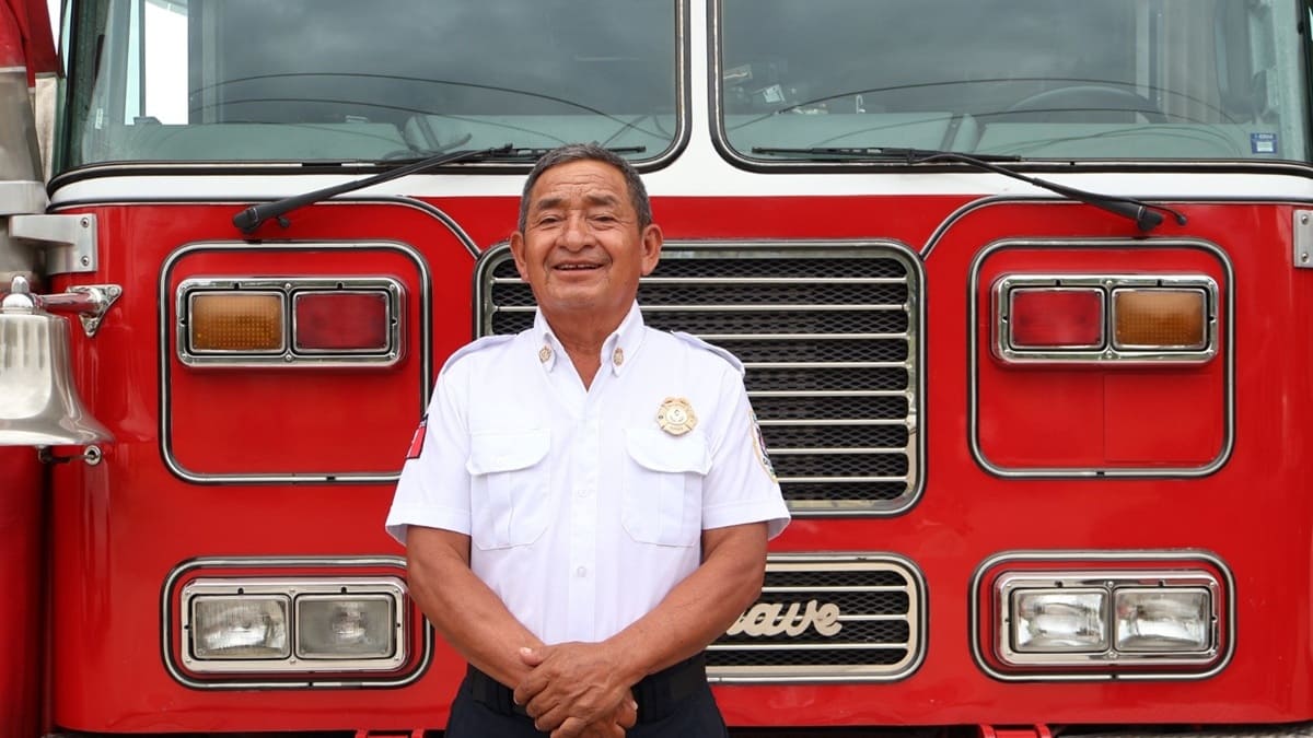 Bombero Patricio López se despide tras 34 años de servicio ejemplar en Oaxaca