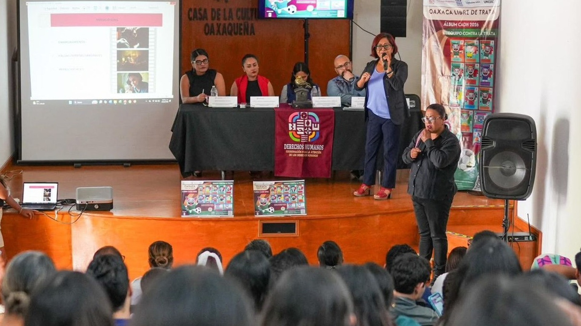 Oaxaca fortalece acciones contra la trata de personas con campañas de prevención e inclusión