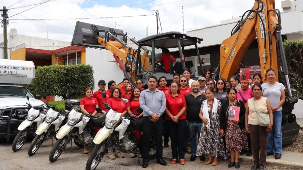 Oaxaca fortalece la búsqueda de personas desaparecidas con nuevo equipo especializado