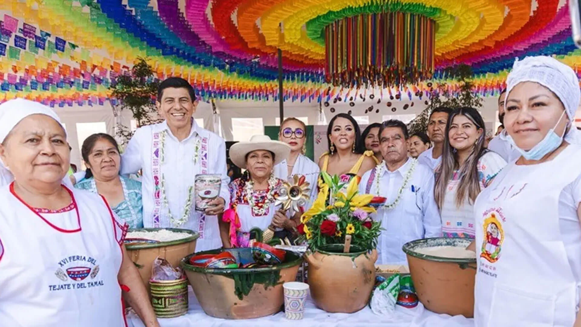 Inauguran Feria del Tejate y del Tamal 2024 en el marco de la Guelaguetza