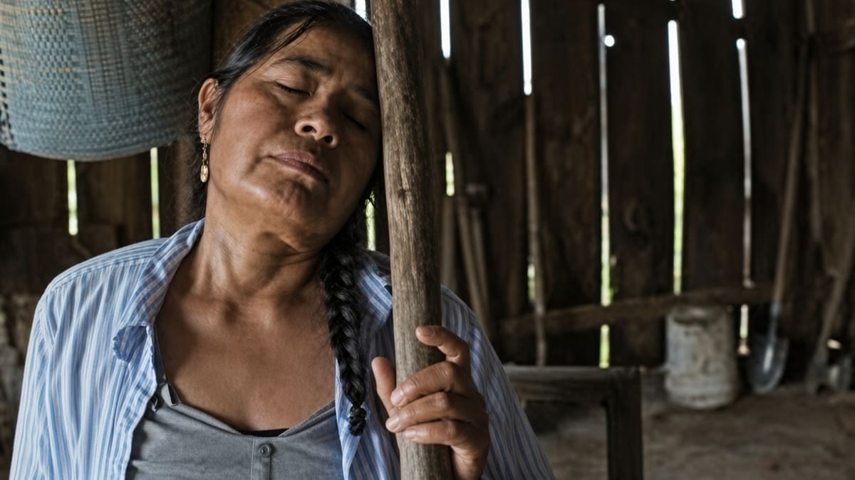 Escena de la película Sókó, filmada en San Juan Mixtepec, Oaxaca