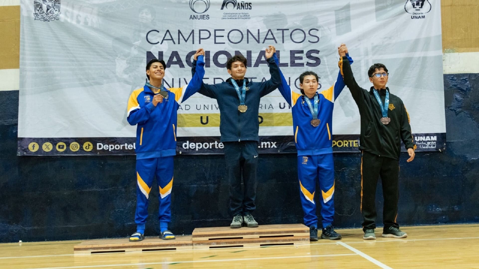 Triunfal cosecha de la UNAM en Campeonatos Nacionales Universitarios 2025