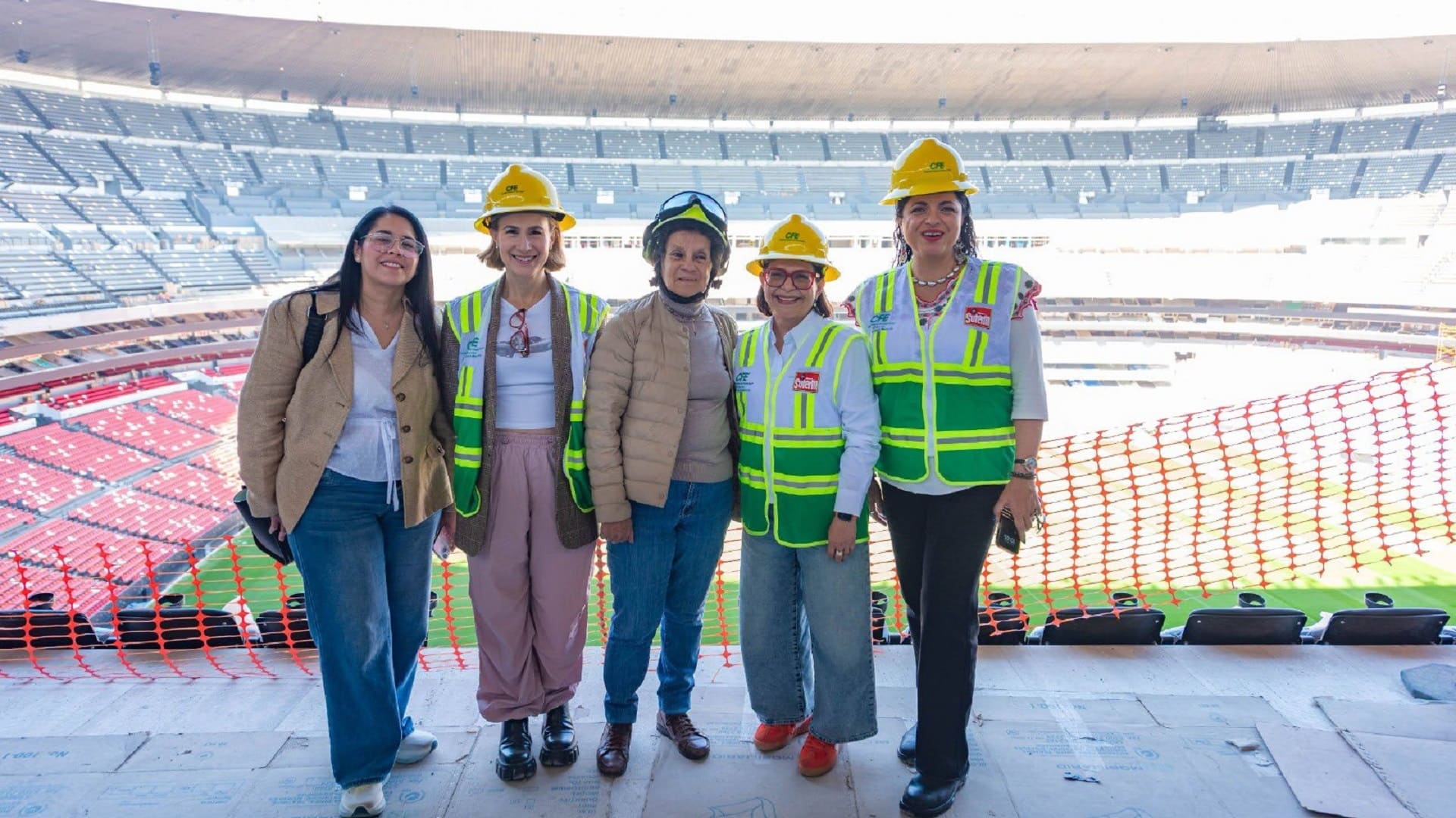 CFE e ICA supervisan energía del Estadio Azteca para 2026 CFE e ICA supervisan energía del Estadio Azteca para 2026
