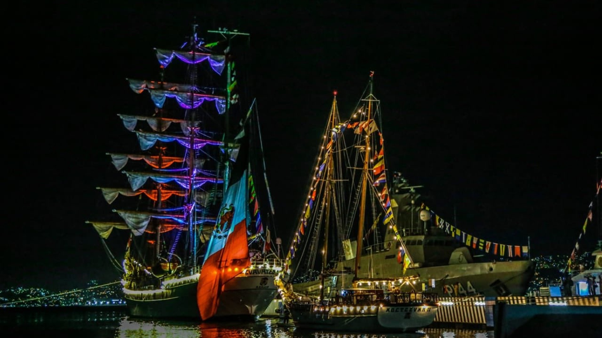 Buque Escuela Cuauhtémoc se alista para zarpar tras reparaciones en Nueva York Buque Escuela Cuauhtémoc se alista para zarpar tras reparaciones en Nueva York