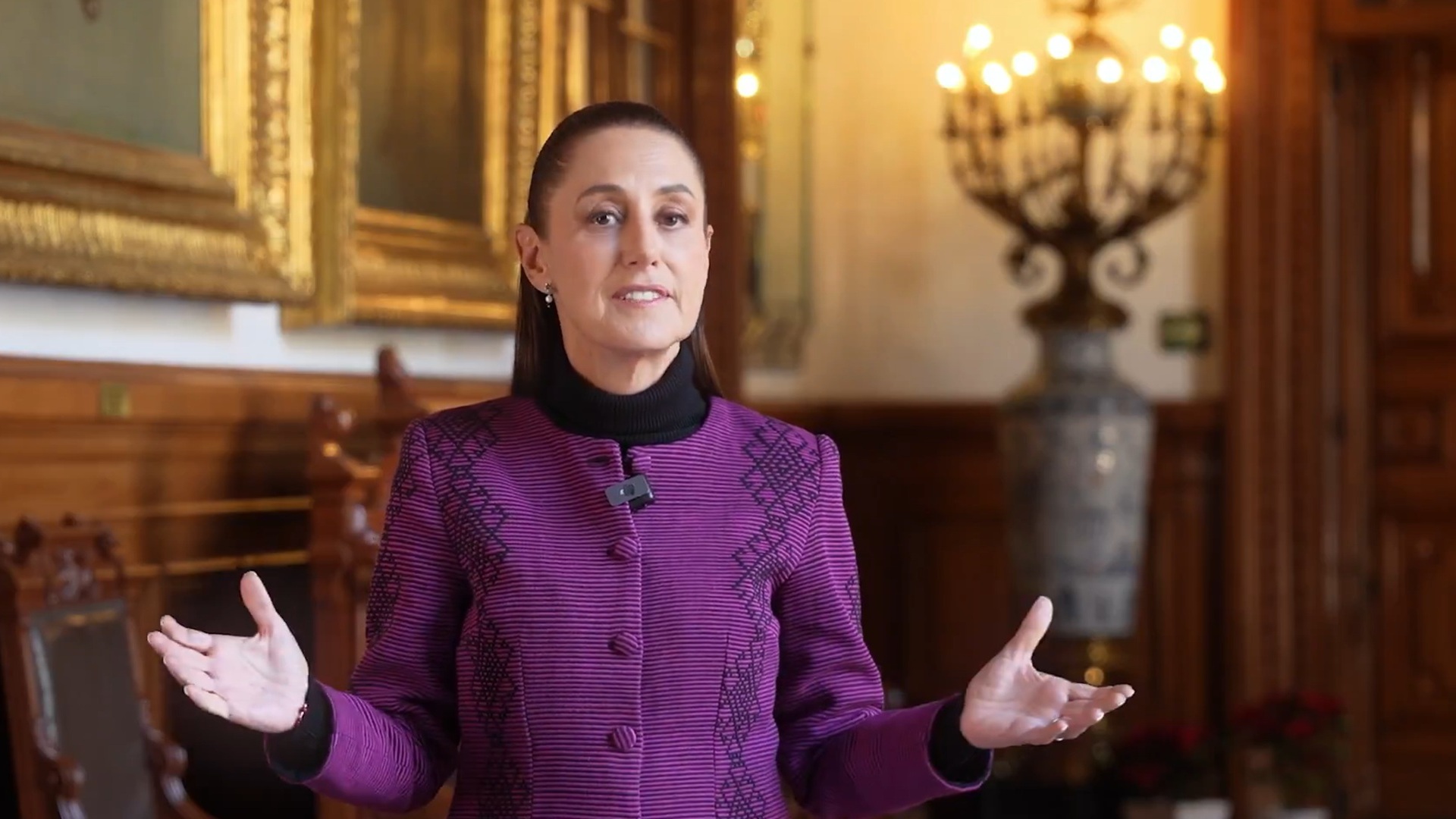 Sheinbaum reafirma compromiso con México en mensaje de Año Nuevo