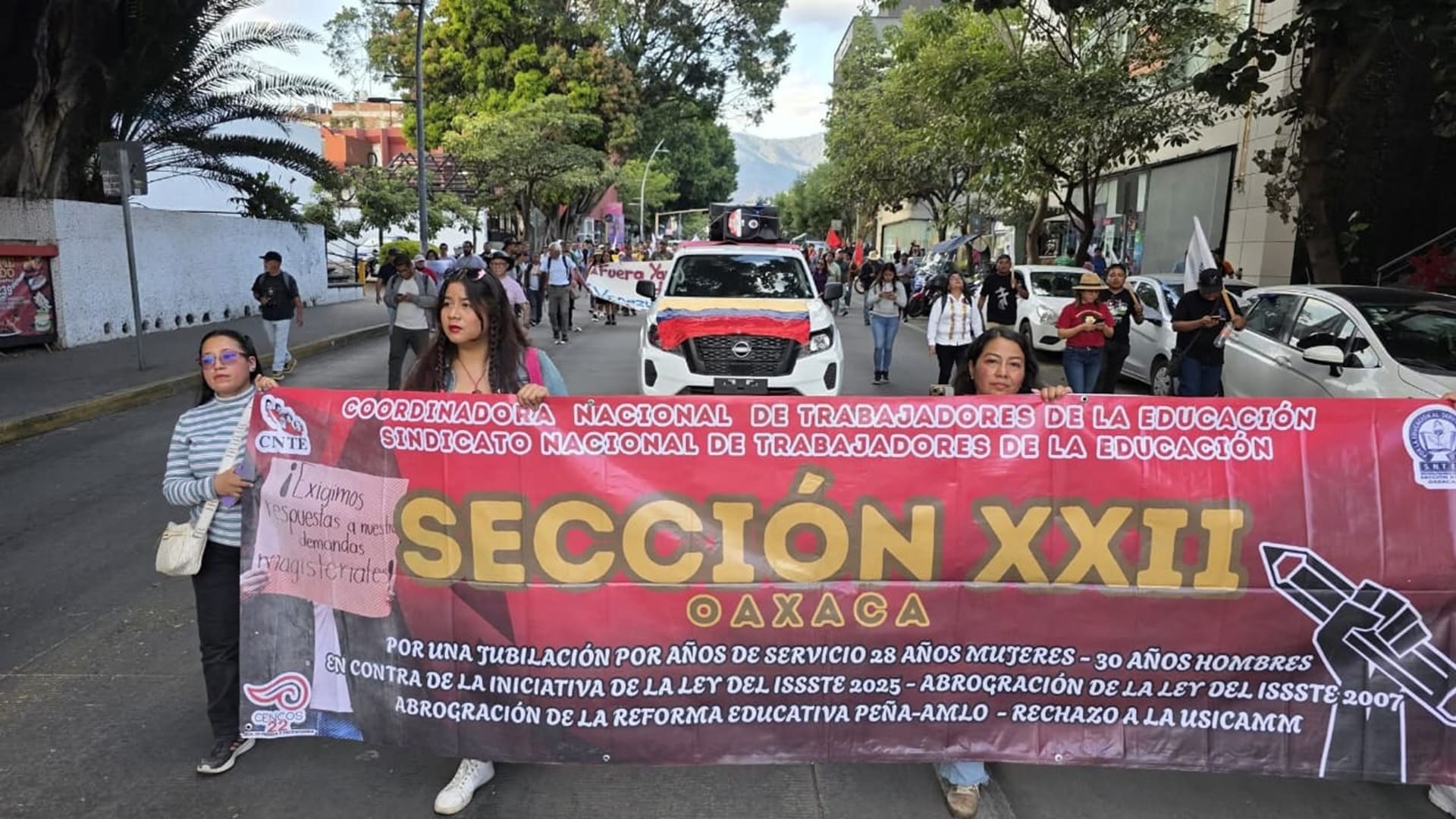 Sección 22 de la CNTE aplaza paro nacional de 72 horas en Oaxaca