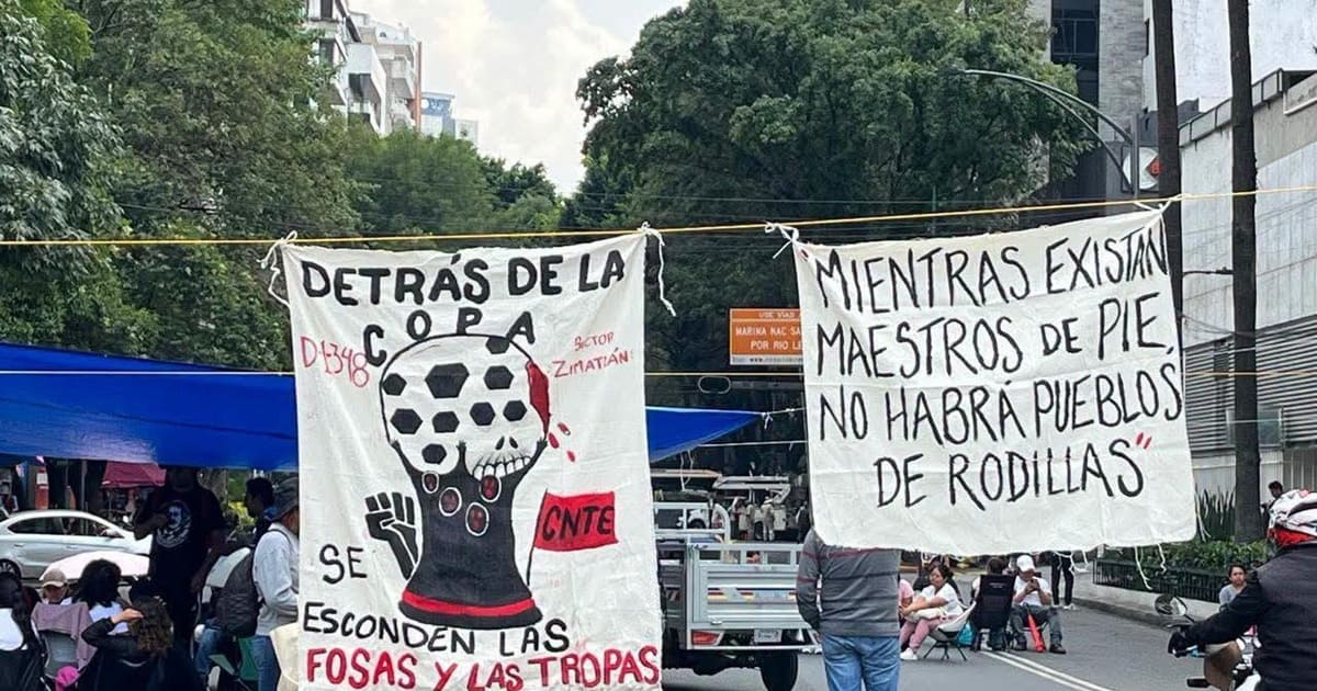 Sheinbaum cuestiona nuevas protestas de la CNTE y afirma que sectores radicales carecen de representación Sheinbaum cuestiona nuevas protestas de la CNTE y afirma que sectores radicales carecen de representación