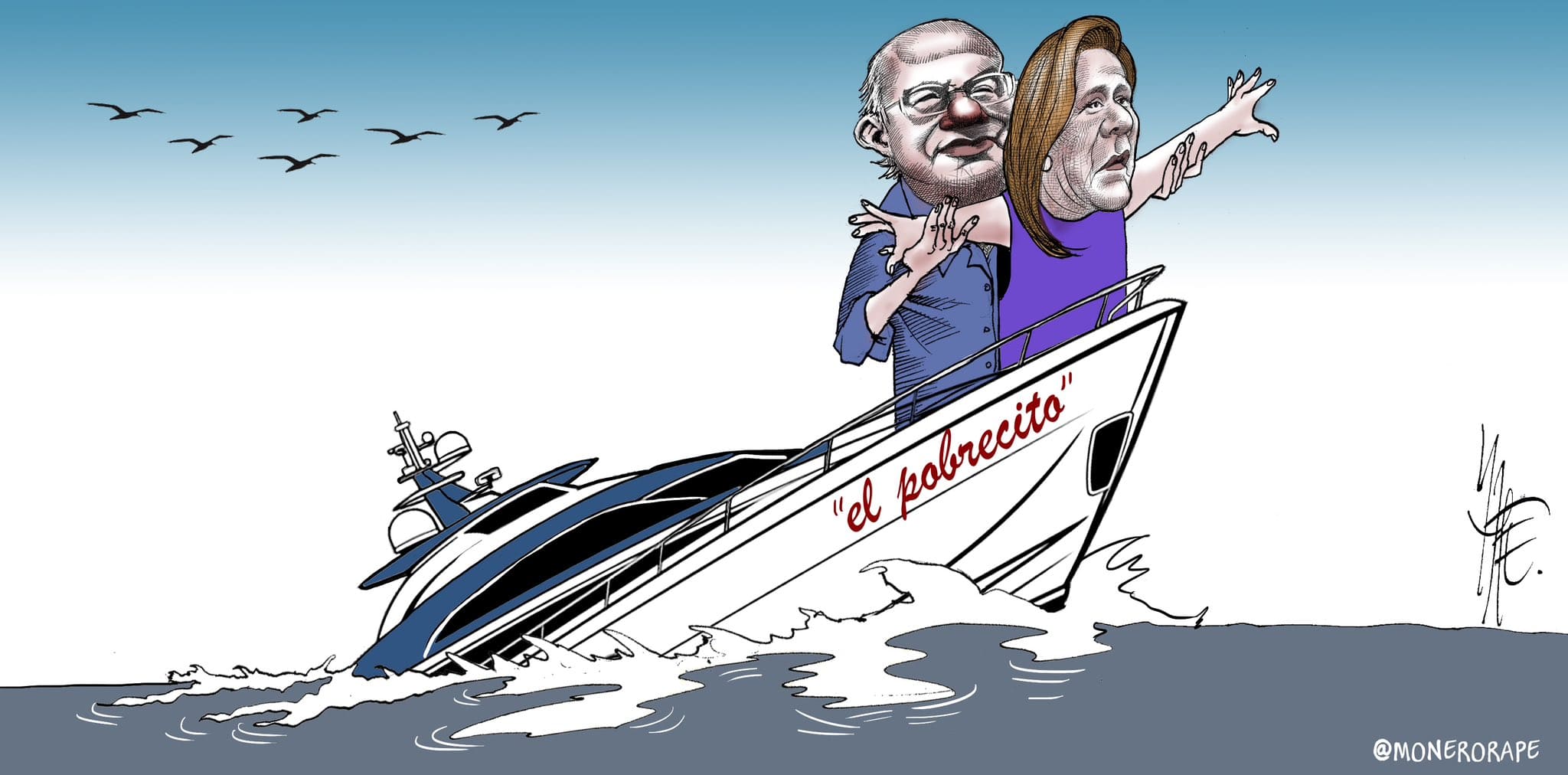 Hipocresía tamaño Titanic