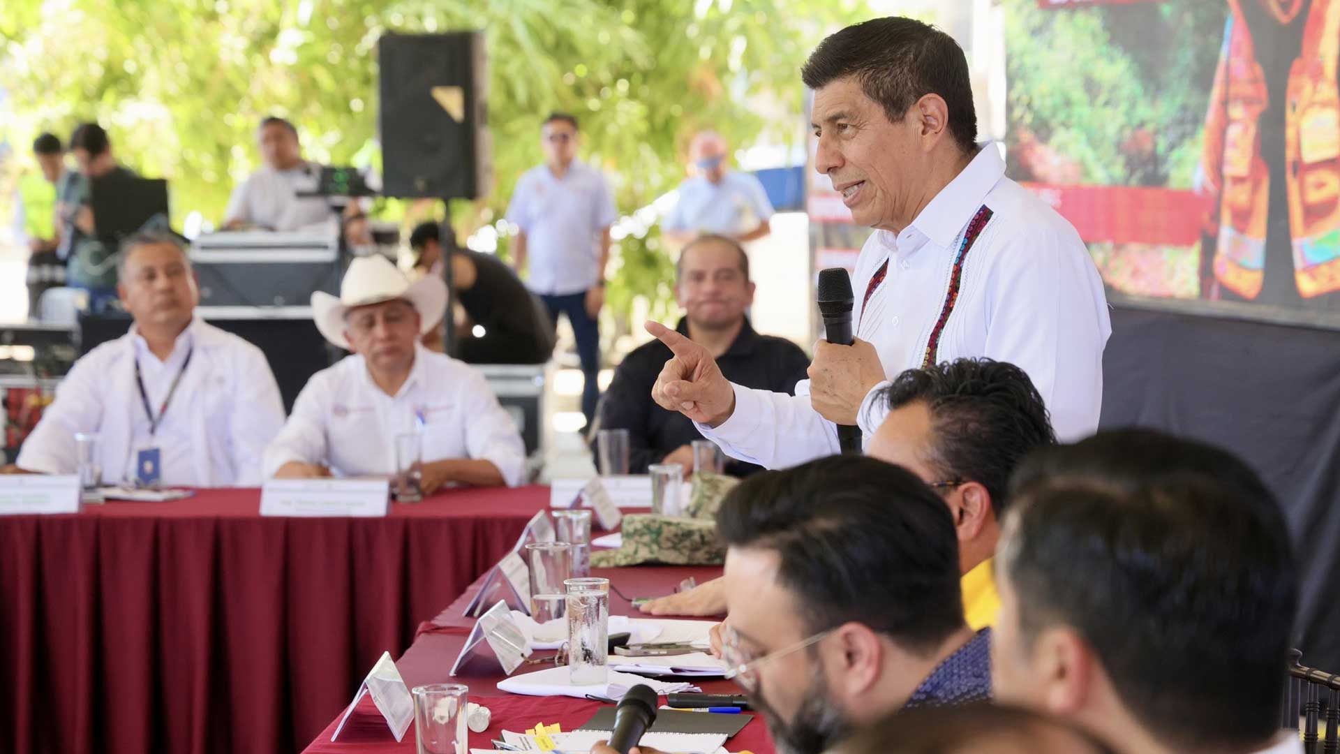 Desde Pinotepa Nacional, Salomón Jara fortalece seguridad y paz de la Costa con trabajo coordinado