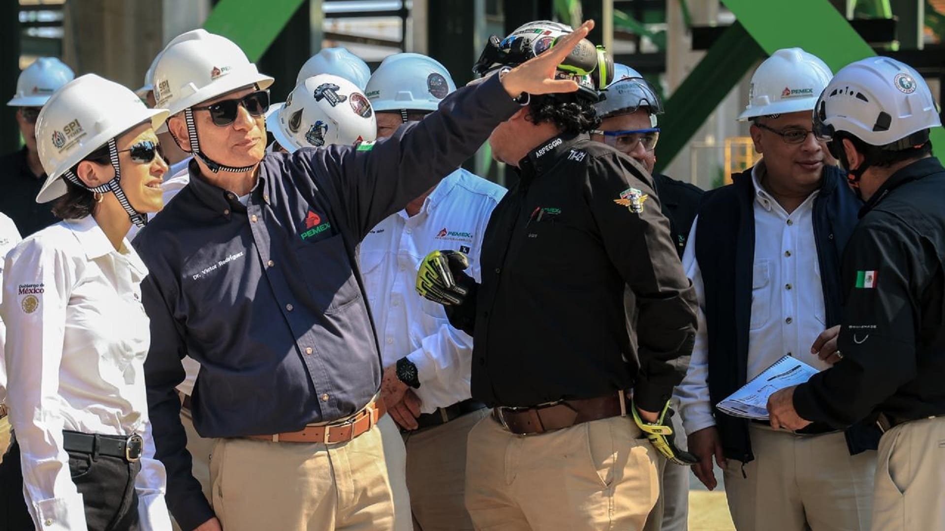 Montan reactor de hidrotratamiento en la refinería de Salina Cruz