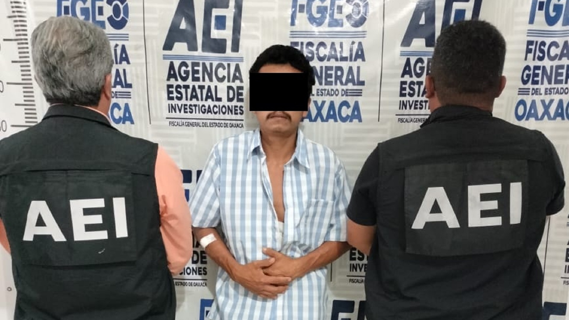 FGEO aprehende a hombre por tentativa de homicidio en Pluma Hidalgo