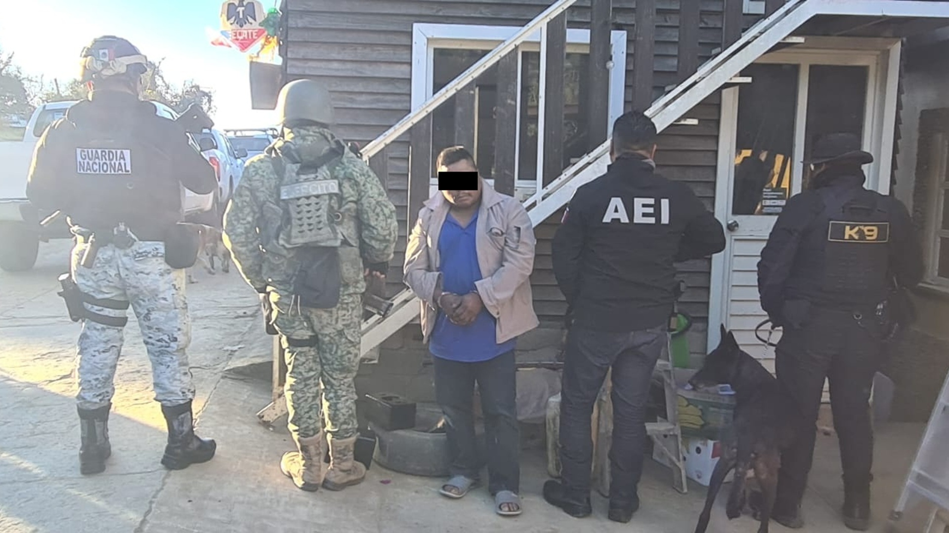 Cateo en Santiago Laxopa, Sierra Norte: FGEO detiene a un hombre y asegura droga