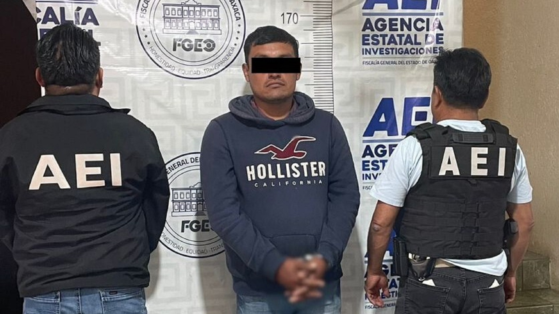 Detienen a hombre por robo de motocicleta en San Pablo Huitzo