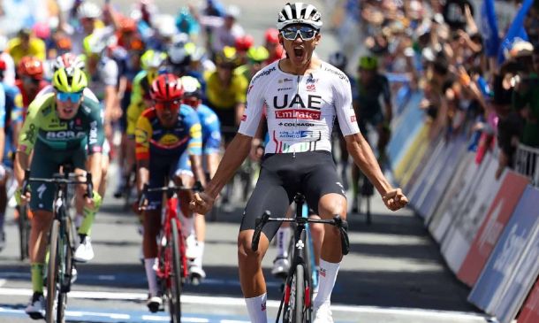 Mexicano Isaac del Toro llega segundo en la séptima etapa del Giro de Italia