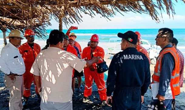 Avanza 88% limpieza de hidrocarburos en playas del Golfo de México