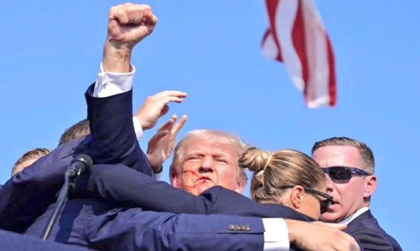 Disparan contra Donald Trump en un mitin; resultó herido