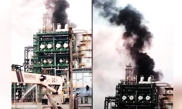 Pemex controla conato de incendio en Refinería Olmeca