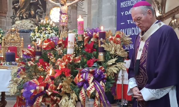 Obispo Pedro Vázquez Villalobos llama a vivir la Navidad con espiritualidad