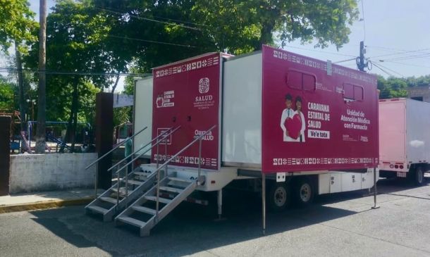Unidades móviles de salud brindan casi 100 mil atenciones gratuitas en Oaxaca