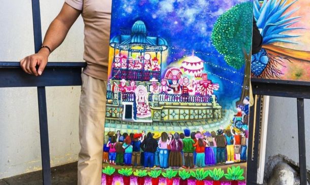 Develan imagen oficial de la Noche de Rábanos 2025 en Oaxaca