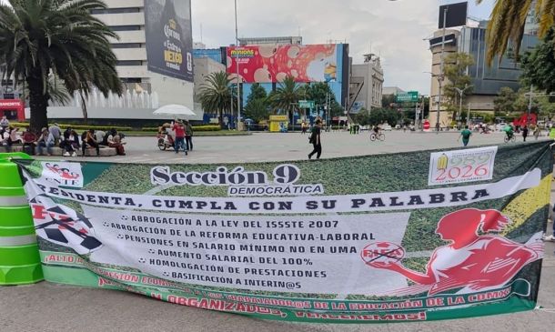 Lo que hay detrás del bloqueo de la CNTE en Reforma: pensiones, diálogo roto y presión al Gobierno