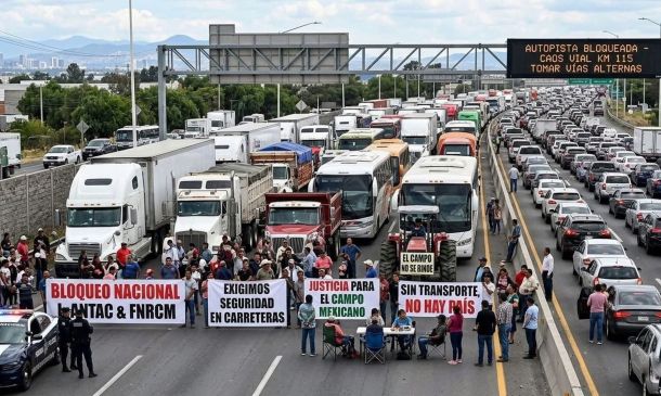 Megaparo nacional 6 de abril: transportistas y campesinos bloquearán carreteras en México