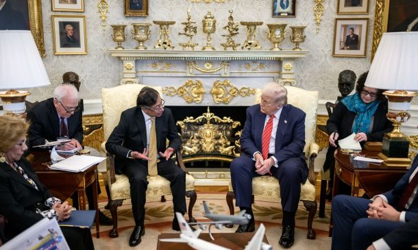 Trump y Petro liman asperezas en Washington tras tensiones diplomáticas