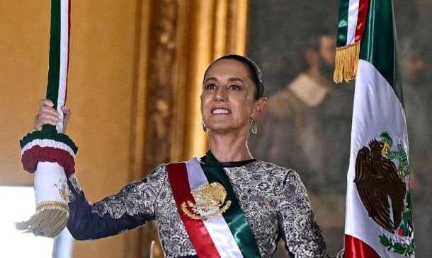 Claudia Sheinbaum da un histórico Grito de Independencia