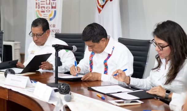 Convenio canalizará subsidios para proyectos comunitarios en el Istmo de Oaxaca