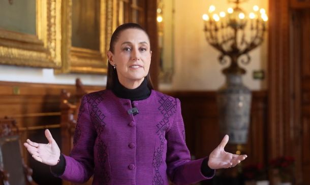 Sheinbaum reafirma compromiso con México en mensaje de Año Nuevo