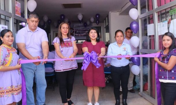 Inauguran espacios Punto Violeta en Putla, Pinotepa Nacional y Jamiltepec