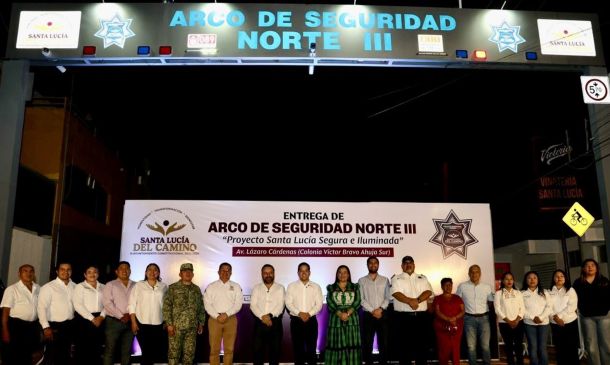 Santa Lucía del Camino activa Arco Norte III para reforzar vigilancia y combatir delitos