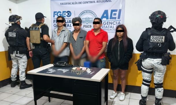 Vinculan a proceso a cuatro personas por narcomenudeo en la Sierra de Flores Magón