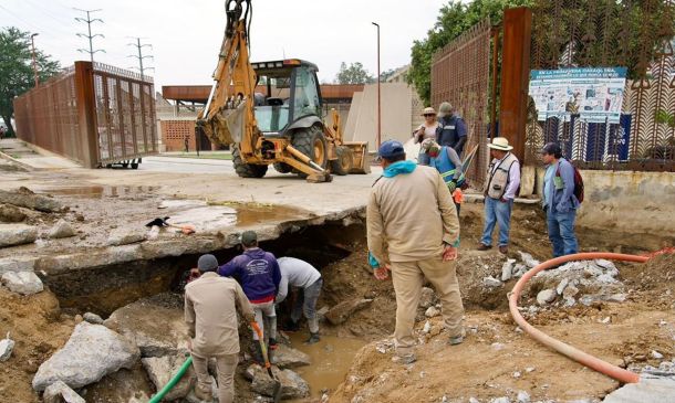 Fuga provoca retrasos en suministro de agua en Oaxaca y Santa Lucía del Camino