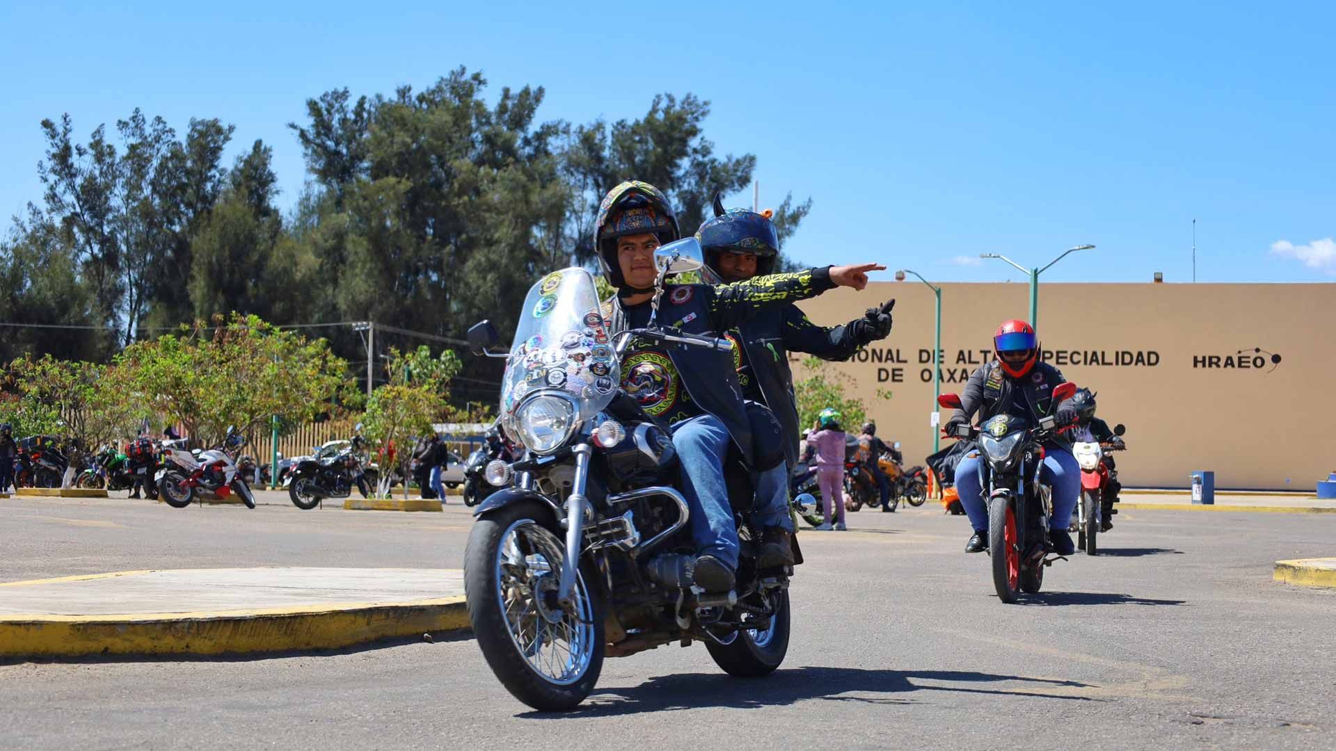 Día Mundial del Trasplante: Realizan rodada biker por la donación voluntaria de órganos y tejidos